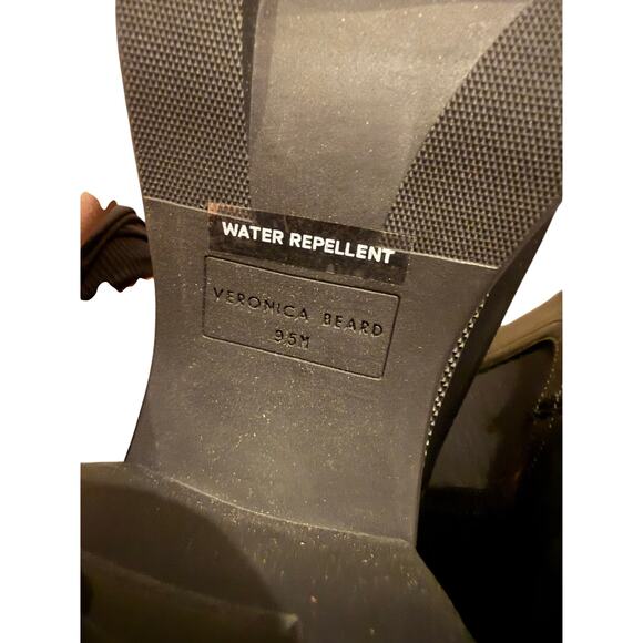 Nearly New! Veronica Beard Winnie Water Resistant Chelsea Boots in Black Sz. 9.5 - Picture 6 of 10
